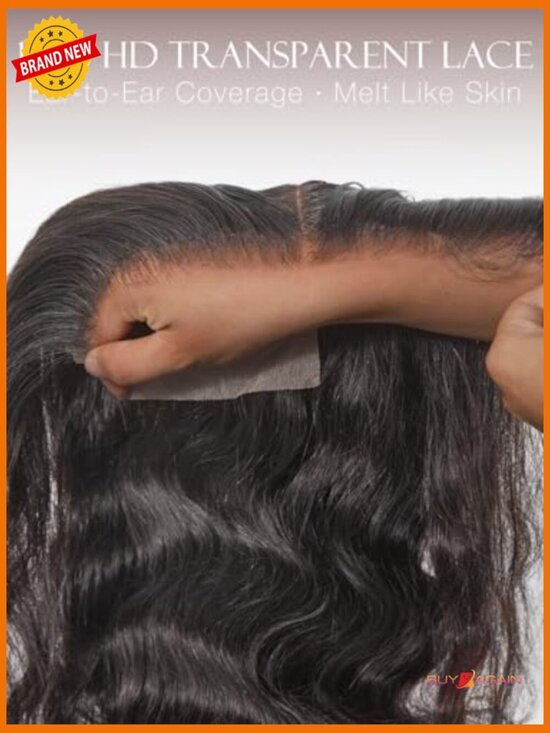 Body Wave Lace Front Wig 13x6 HD Lace 180 Density Glueless Pre Plucked main image 7